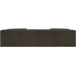 Meridian Furniture Ollie Brown Boucle Fabric Modular Sectional
