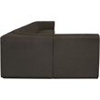 Meridian Furniture Ollie Brown Boucle Fabric Modular Sectional