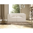 Meridian Furniture Ollie Cream Boucle Fabric Modular Sofa