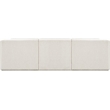 Meridian Furniture Ollie Cream Boucle Fabric Modular Sofa