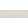 Meridian Furniture Ollie Cream Boucle Fabric Modular Sectional