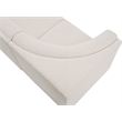 Meridian Furniture Ollie Cream Boucle Fabric Modular Sectional