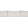 Meridian Furniture Ollie Cream Boucle Fabric Modular Sectional