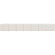 Meridian Furniture Ollie Cream Boucle Fabric Modular Sectional