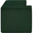 Meridian Furniture Ollie Green Boucle Fabric Modular Sofa