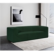 Meridian Furniture Ollie Green Boucle Fabric Modular Sofa