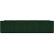 Meridian Furniture Ollie Green Boucle Fabric Modular Sectional