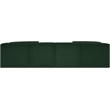 Meridian Furniture Ollie Green Boucle Fabric Modular Sectional
