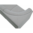 Meridian Furniture Ollie Grey Boucle Fabric Modular Sectional