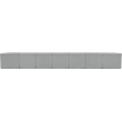 Meridian Furniture Ollie Grey Boucle Fabric Modular Sectional