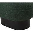 Meridian Furniture Robertson Green Boucle Fabric Bench