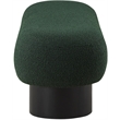 Meridian Furniture Robertson Green Boucle Fabric Bench
