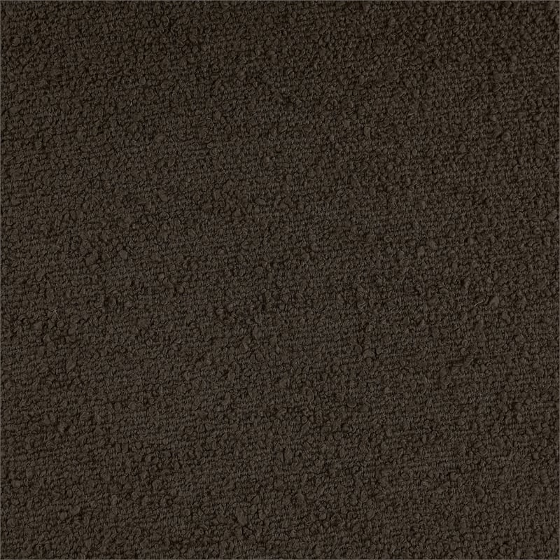Meridian Furniture Shiloh Brown Boucle Fabric Queen Bed