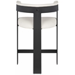 Meridian Furniture Romeo Cream Vegan Leather Counter Stool (Set of 2)
