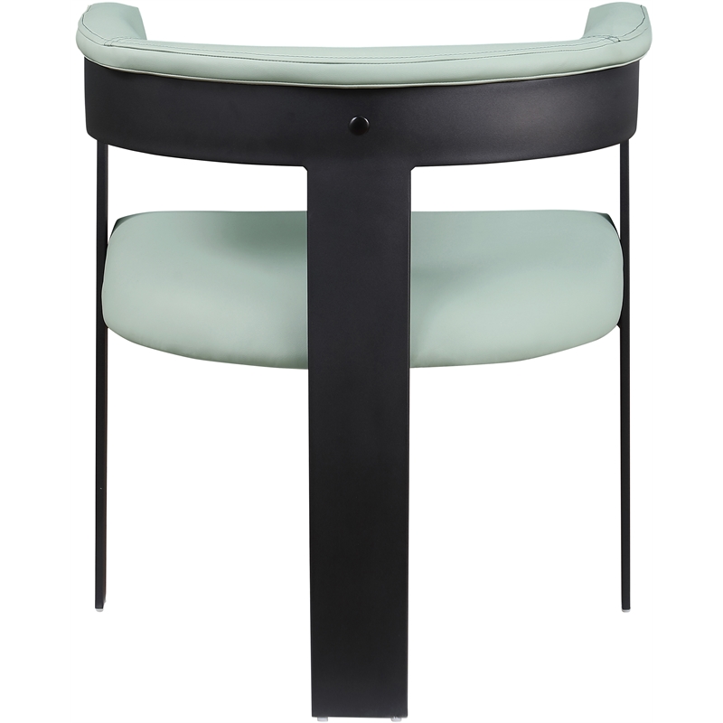 Meridian Furniture Romeo Mint Green Vegan Leather Dining Chair (Set of 2)