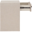 Meridian Furniture Medley Cream Night Stand / Side Table