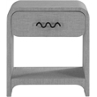 Meridian Furniture Medley Grey Night Stand / Side Table