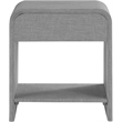 Meridian Furniture Medley Grey Night Stand / Side Table