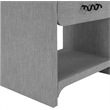 Meridian Furniture Medley Grey Night Stand / Side Table