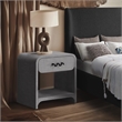 Meridian Furniture Medley Grey Night Stand / Side Table