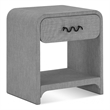 Meridian Furniture Medley Grey Night Stand / Side Table