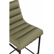 Meridian Furniture Burke Green Vegan Leather Counter Stool