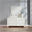 Meridian Furniture Kent Cream Mirror