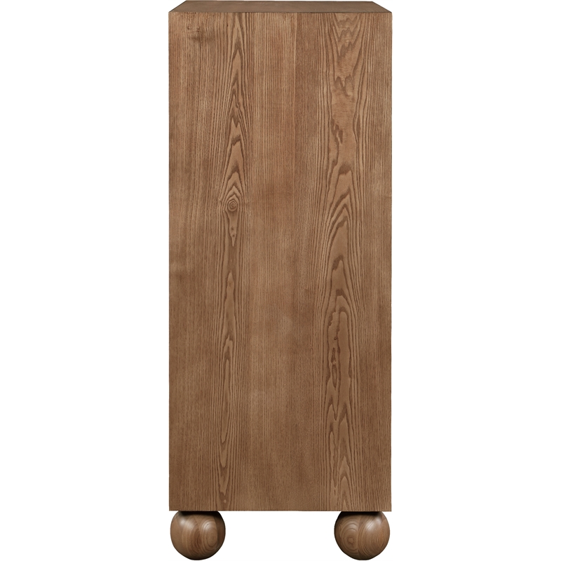 Meridian Furniture Kent Walnut Solid Ash Wood Chest