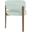 Meridian Furniture Gideon Mint Green Vegan Leather Dining Chair (Set of 2)