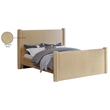 Meridian Furniture Elias Camel Velvet Queen Bed
