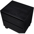 Meridian Furniture Kent Black Night Stand