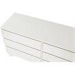 Meridian Furniture Kent Cream Solid Ash Wood Dresser