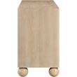 Meridian Furniture Kent Natural Solid Ash Wood Dresser