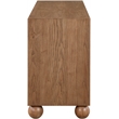 Meridian Furniture Kent Walnut Solid Ash Wood Dresser