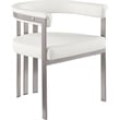 Meridian Furniture Marcello Cream Vegan Leather Dining Chair (Set of 2)