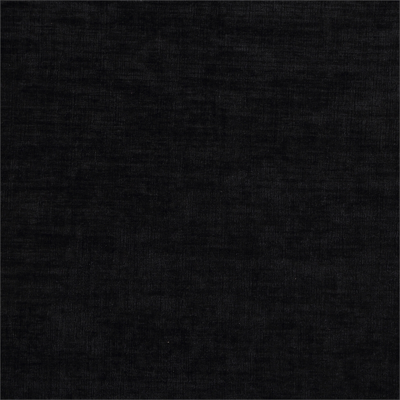 Meridian Furniture Arlington Black Chenille Fabric Bench