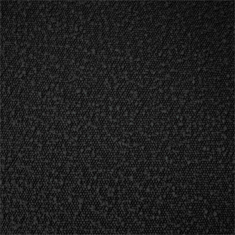 Meridian Furniture Eden Contemporary Boucle Fabric King Bed in Black