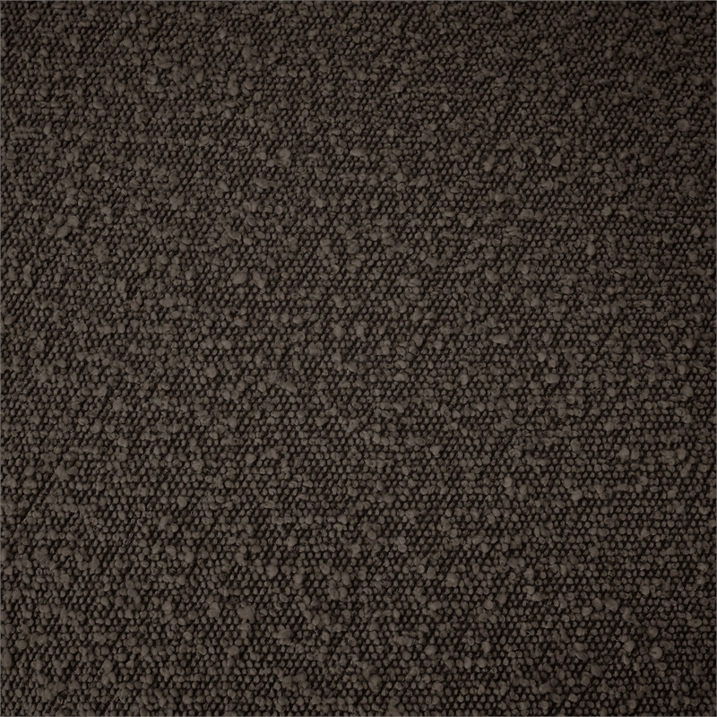 Meridian Furniture Eden Contemporary Boucle Fabric Queen Bed in Brown