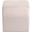 Meridian Furniture Roy Beige Ottoman/Stool