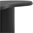 Meridian Furniture Romaine Contemporary Metal Coffee Table in Matte Black