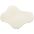 Meridian Furniture Romaine Contemporary Metal Cream End Table