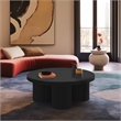 Meridian Furniture Rhodes Contemporary Metal Coffee Table in Black