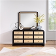 Meridian Furniture Siena Black Mirror