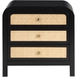 Meridian Furniture Siena Black Night Stand
