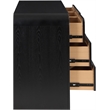 Meridian Furniture Siena Black Night Stand