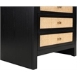 Meridian Furniture Siena Black Night Stand