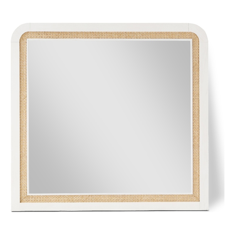 Meridian Furniture Siena White Mirror