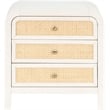Meridian Furniture Siena White Night Stand