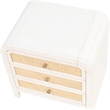 Meridian Furniture Siena White Night Stand