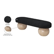Meridian Furniture Bowies Black Bench